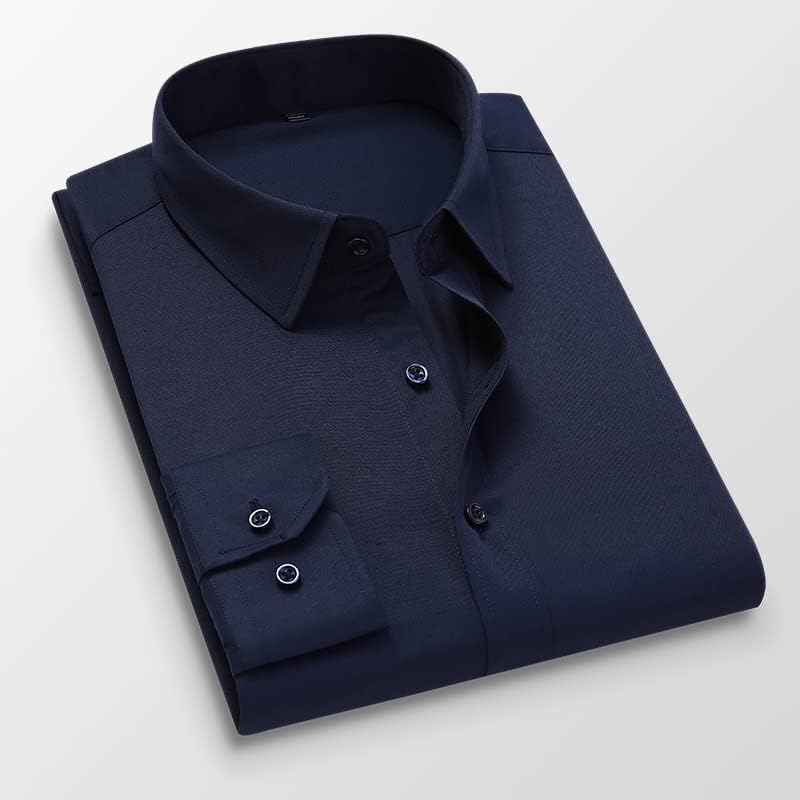 Dark Blue Dress Shirt