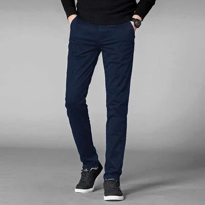 Navy Cotton Chinos Pant